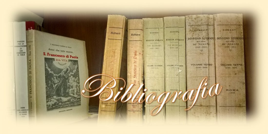 Bibliografia san Francesco